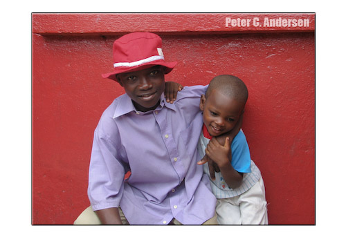 Children at St. John.