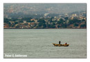 Fisherman off Kissy, seen from the ferry.