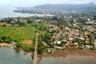Aerial view of the Aberdeen Bridge and Murray Town