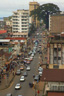 Siaka Stevens Street, looking toward the Cotton Tree