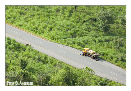 Breakdown on the Freetown-Makeni highway.