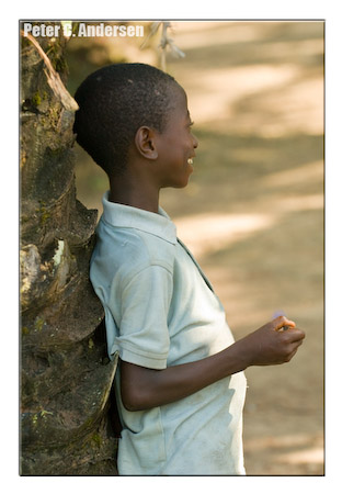 A child in Makeni.