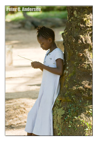A child in Makeni.